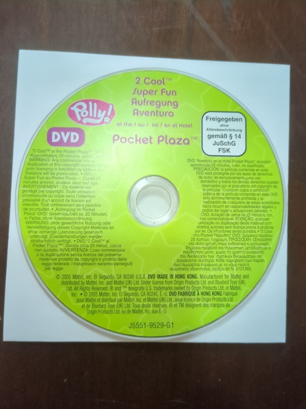 Polly Pocket 2 Cool Super Fun Aufregung Aventura dvd disc only